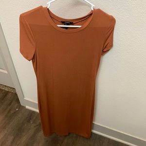 Forever 21 Solid Brown Casual Maxi Dress